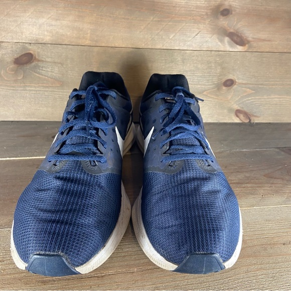 nike downshifter 7 mens size 13 shoes blue athletic running sneakers - Picture 6 of 8
